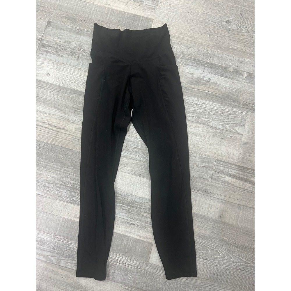 Member's Mark Everyday High-Rise Ankle Legging Black XS Recycled Nylon Pockets